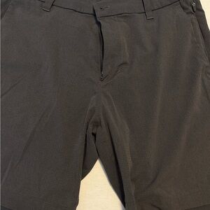 lululemon athletica Charcoal Flat Front Shorts